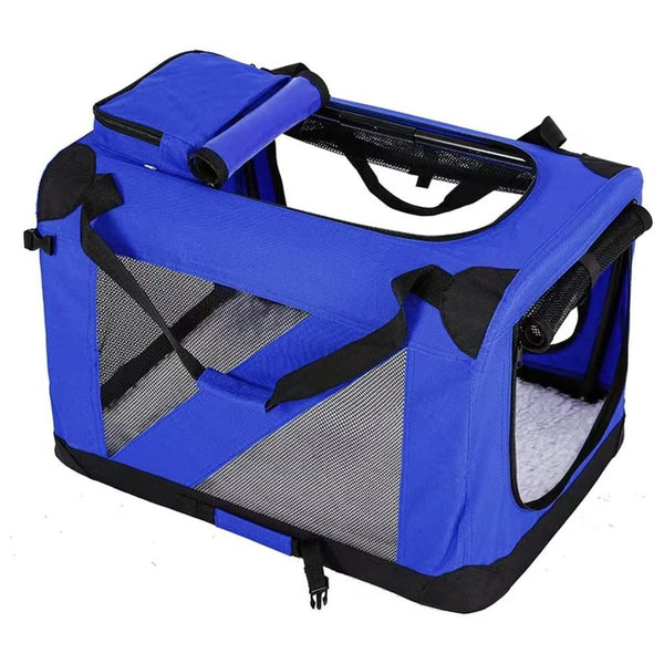 FLOOFI Portable Pet Carrier - Model 1 - M Size (Blue) - NuSea