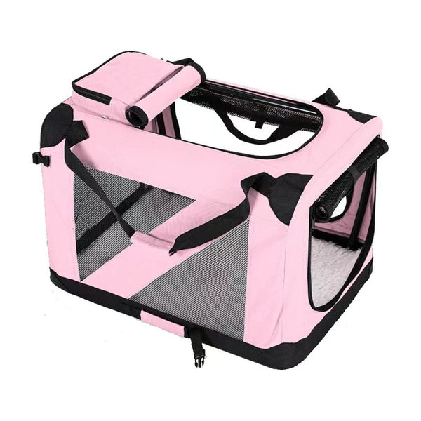 FLOOFI Portable Pet Carrier - Model 1 - M Size (Pink) - NuSea