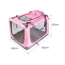 FLOOFI Portable Pet Carrier - Model 1 - M Size (Pink) - NuSea