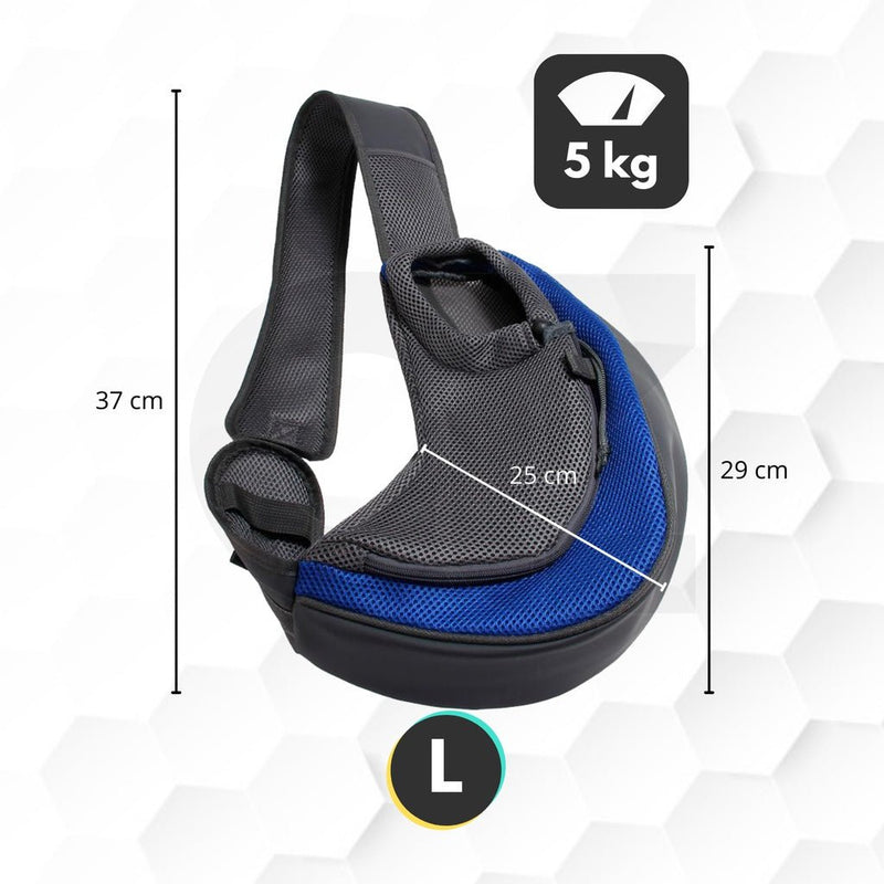 Floofi Sling Pouch (L Dark Blue) - NuSea