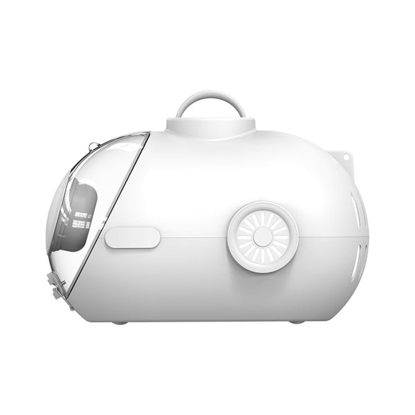 FLOOFI Smart Pet Carrier (White) - NuSea