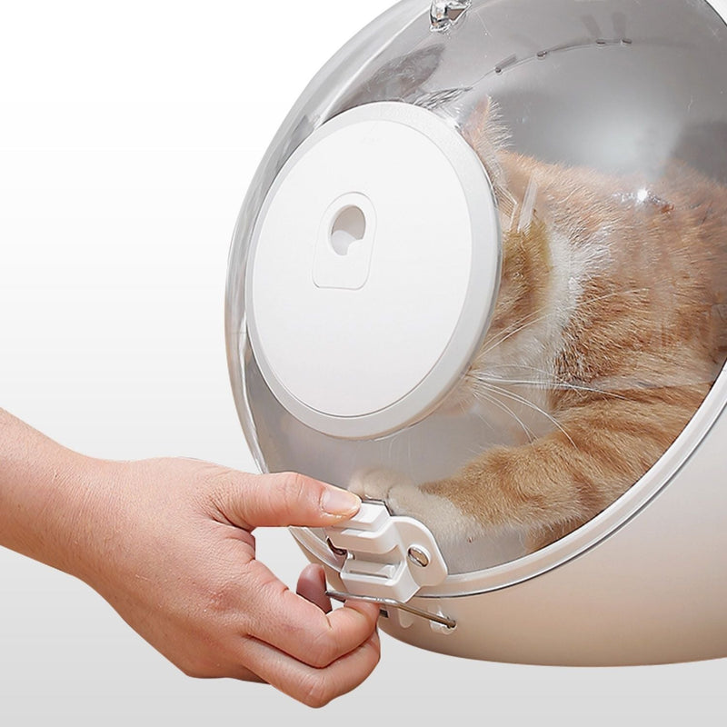 FLOOFI Smart Pet Carrier (White) - NuSea