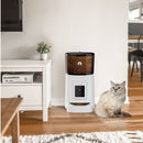 Floofi Smart Pet Feeder with Camera - White - NuSea