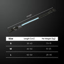 Floofi Solar USB Rechargable LED Dog Collar (L Blue) - NuSea