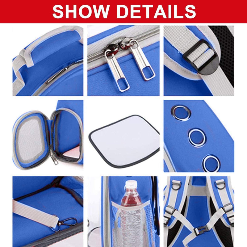 Floofi Space Capsule Backpack - Model 1 (Blue) - NuSea