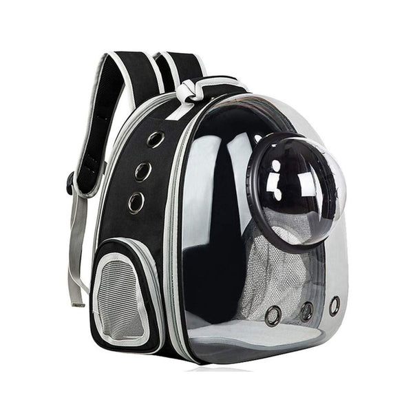 Floofi Space Capsule Backpack - Model 2 (Black) - NuSea