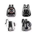Floofi Space Capsule Backpack - Model 2 (Black) - NuSea