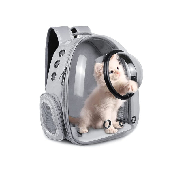 Floofi Space Capsule Backpack - Model 2 (Grey) - NuSea