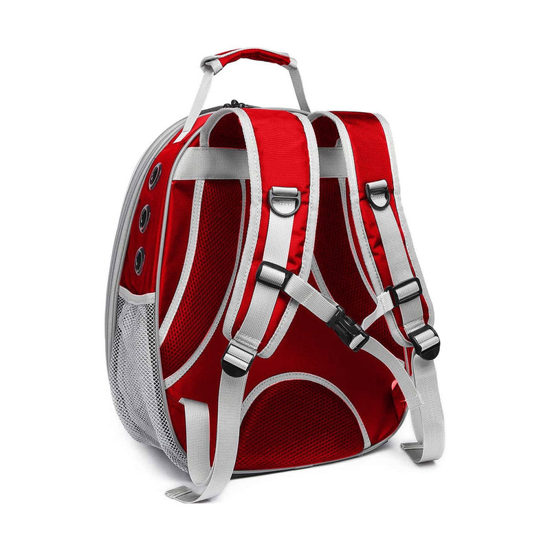 Floofi Space Capsule Backpack - Model 2 (Red) - NuSea