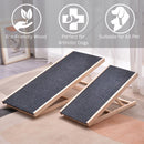 FLOOFI Wooden Adjustable Pet Ramp (100x45x9.5cm) - NuSea