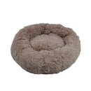 FLOOFI XL 100CM Round Pet Bed (Brown) - NuSea