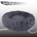 FLOOFI XL 100CM Round Pet Bed (Dark Grey) - NuSea