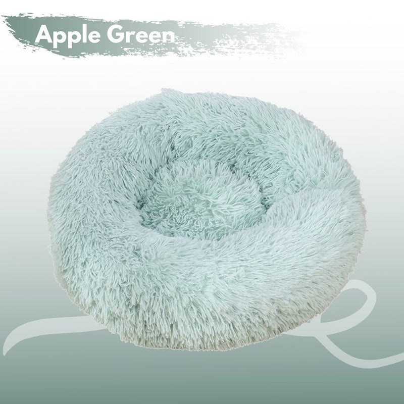 FLOOFI XL 100CM Round Pet Bed (Green) - NuSea