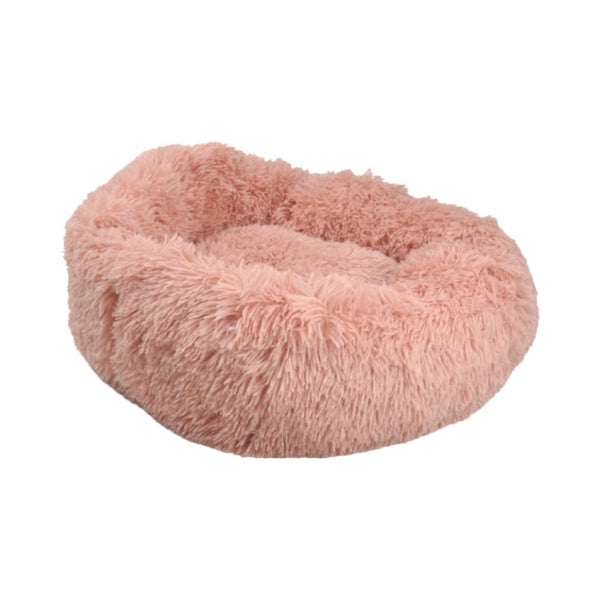 FLOOFI XL 100CM Round Pet Bed (Pink) - NuSea
