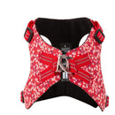 Floral Doggy Harness Red 3XS - NuSea