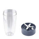 For Nutribullet Extractor Blade + Tall Cup - Suits All Nutri 600 900 Models - NuSea