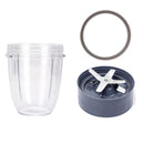 For Nutribullet Short Cup + Extractor Blade + Grey Seal - For 900 and 600 Models - NuSea
