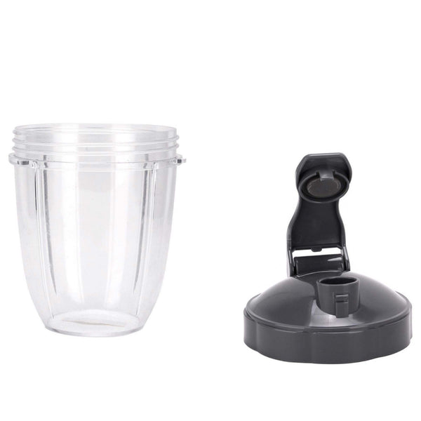For Nutribullet Short Cup + Fliptop Lid - Suits Nutribullet 600 and 900 Models - NuSea