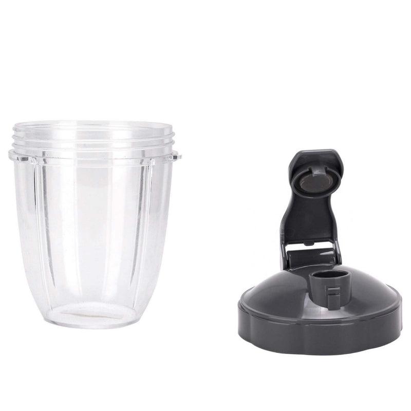 For Nutribullet Short Cup + Fliptop Lid - Suits Nutribullet 600 and 900 Models - NuSea