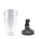For Nutribullet Tall Large Big Cup 24Oz + Fliptop Lid - For Nutri 600 and 900 - NuSea