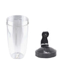 For Nutribullet Tall Large Big Cup 24Oz + Fliptop Lid - For Nutri 600 and 900 - NuSea