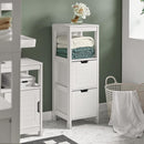 Freestanding Cabinet 2 Drawers Shelf Cupboard - NuSea
