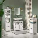 Freestanding Cabinet 2 Drawers Shelf Cupboard - NuSea