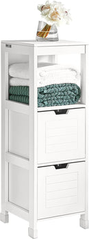 Freestanding Cabinet 2 Drawers Shelf Cupboard - NuSea