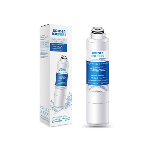 Fridge Water Filter Cartridge RFC0700A RWF0700A For Samsung DA9708006 Kenmore 469101 - NuSea