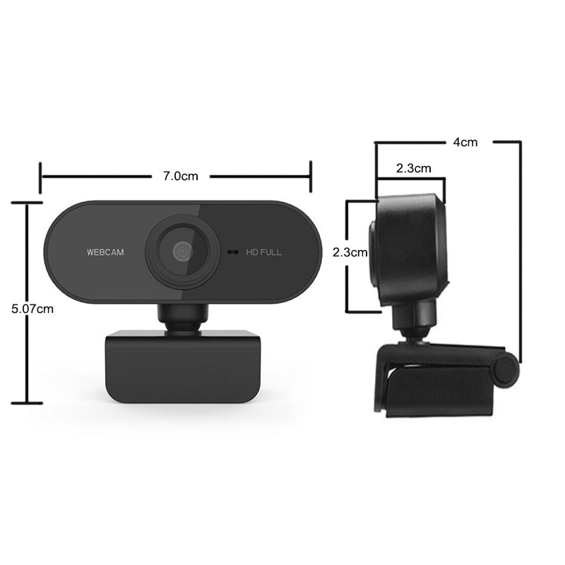 Full HD 1080P Web Camera with Microphone - NuSea
