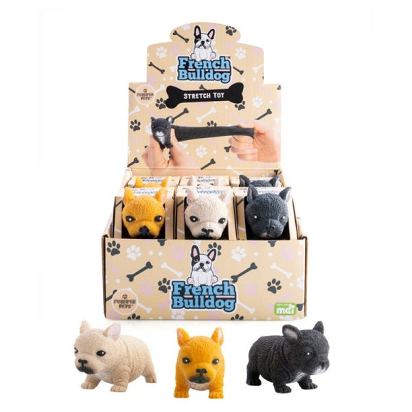 Furever Pets French Bulldog Stretch Toy - NuSea
