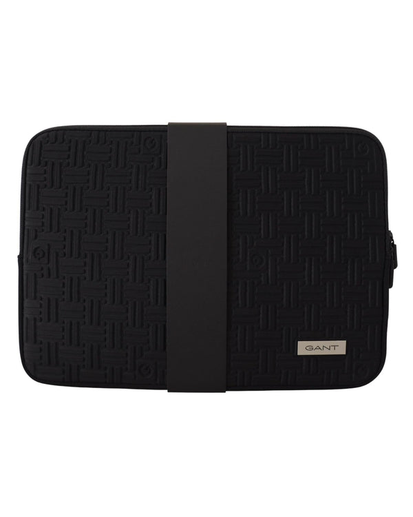 Gant Men's Black Padded Pouch Bag Zipper Cover Sleeve Case - One Size - NuSea
