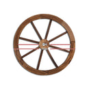 Gardeon Garden Decor Outdoor Ornament Wooden Wagon Wheel - NuSea