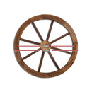 Gardeon Garden Decor Outdoor Ornament Wooden Wagon Wheel - NuSea
