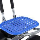 Gardeon Garden Stool Foldable with Wheels Blue - NuSea
