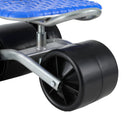 Gardeon Garden Stool Foldable with Wheels Blue - NuSea