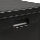Gardeon Outdoor Storage Box 80L Container Lockable Garden Toy Tool Shed Black - NuSea