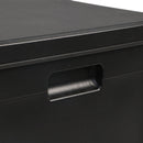 Gardeon Outdoor Storage Box 80L Container Lockable Garden Toy Tool Shed Black - NuSea