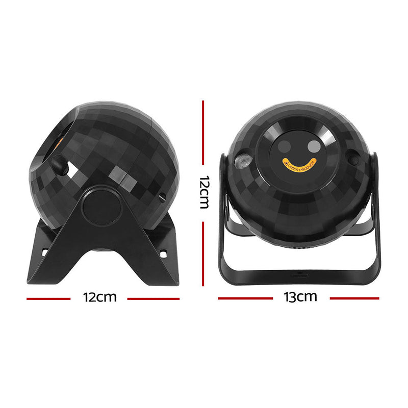 Gardeon Projector Party Light Disco Ball Stage LED RGB DJ Lamp Bluetooth Music - NuSea