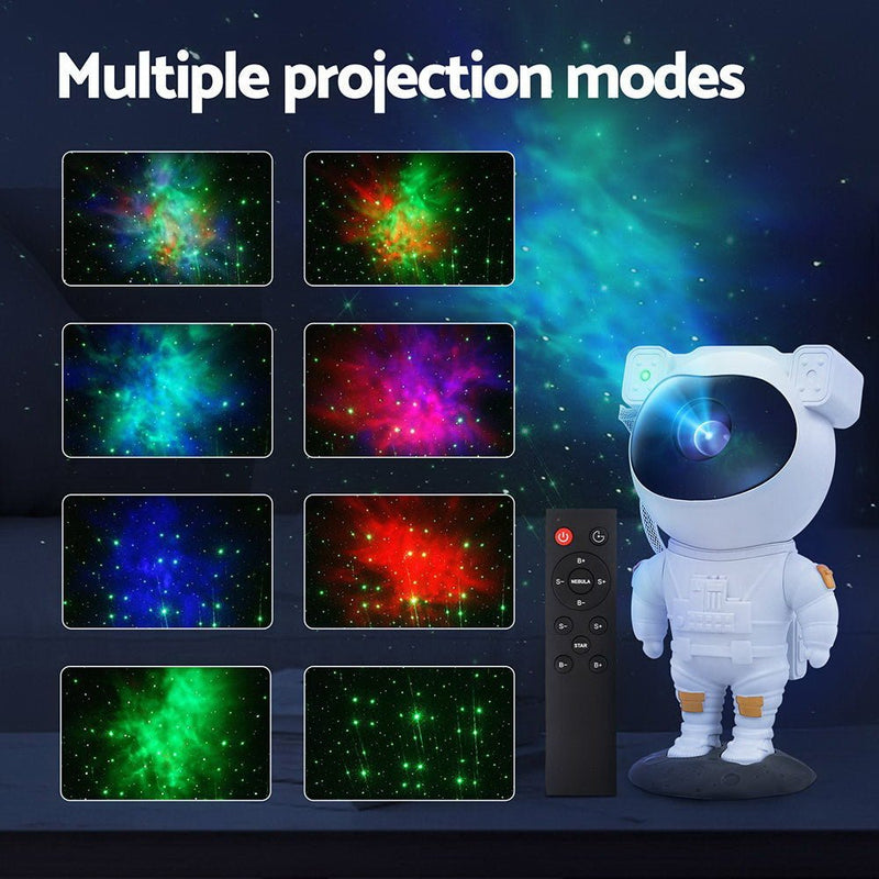 Gardeon Projector Party Light LED Astronaut Starry Sky Galaxy Laser Night Lamp - NuSea