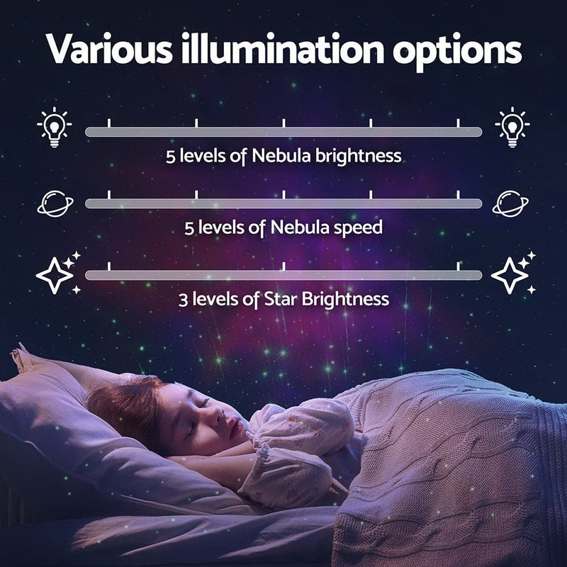 Gardeon Projector Party Light LED Astronaut Starry Sky Galaxy Laser Night Lamp - NuSea