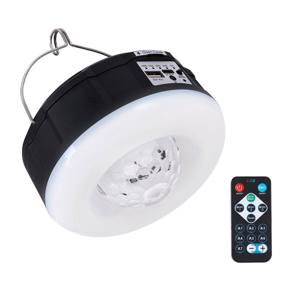 Gardeon Solar Party Light Projector LED RGB Portable Camping Lamp Rechargeable - NuSea