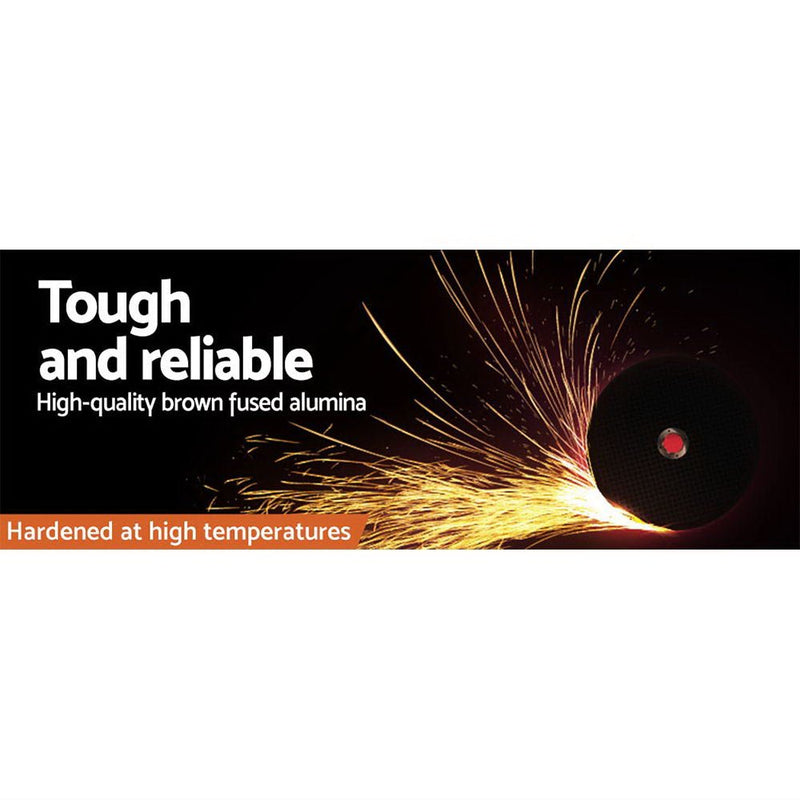 Giantz 50 - Piece Cutting Discs 5" 125mm,Giantz 50pcs 5" Cutting Discs 125mm Angle Grinder Thin Cut Off Wheel for Metal - NuSea