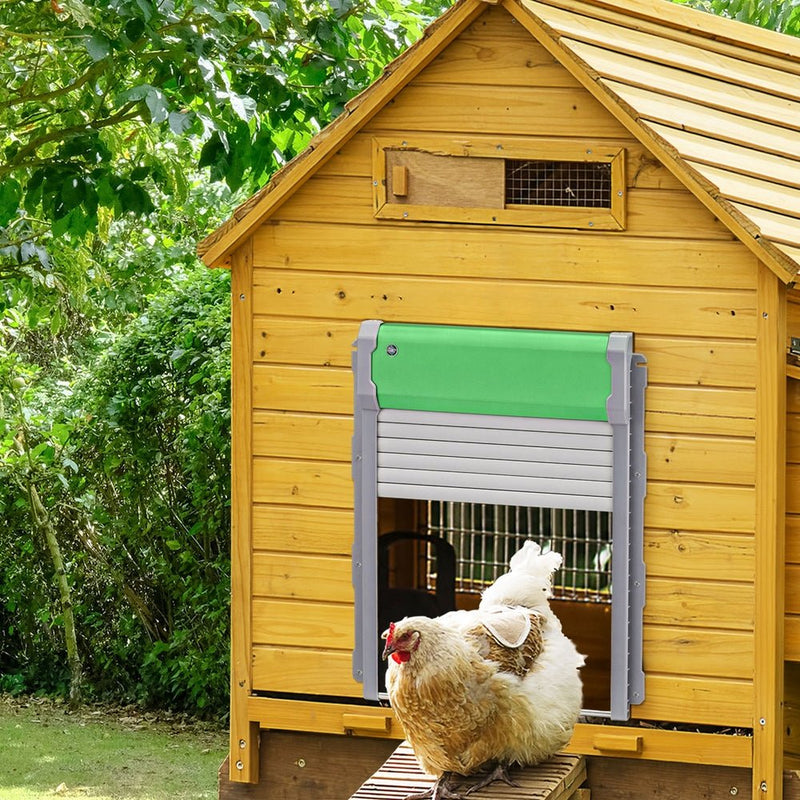 Giantz Automatic Chicken Coop Door Opener Cage Closer Timer Light Sensor - NuSea