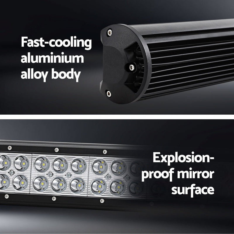 Giantz LED Driving Light 20 Inch Flood Spot Light Bar Driving Lamp Offroad Truck - NuSea