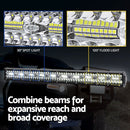 Giantz LED Driving Light 28 Inch Flood Spot Light Bar Driving Lamp Offroad Truck - NuSea