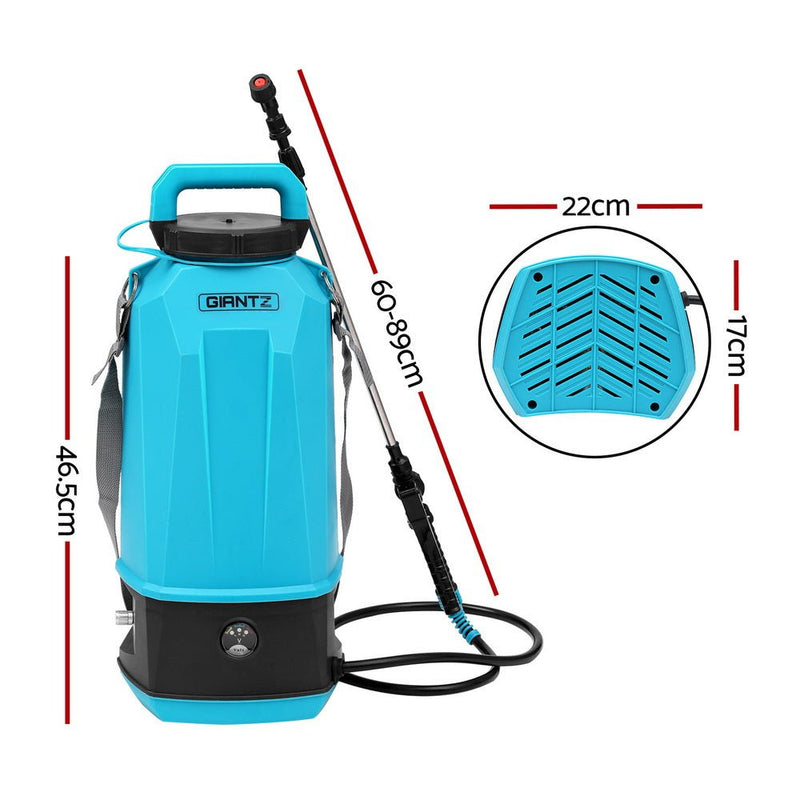Giantz Weed Sprayer Pressure 8L Shoulder Pesticide - NuSea