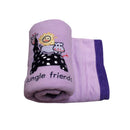 Giraffe Jungle Friend Polar Fleece Baby Blanket 80 x 110 cm - NuSea