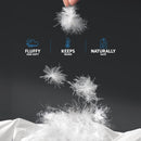 Giselle Bedding 500GSM Duck Down Feather Quilt King - NuSea
