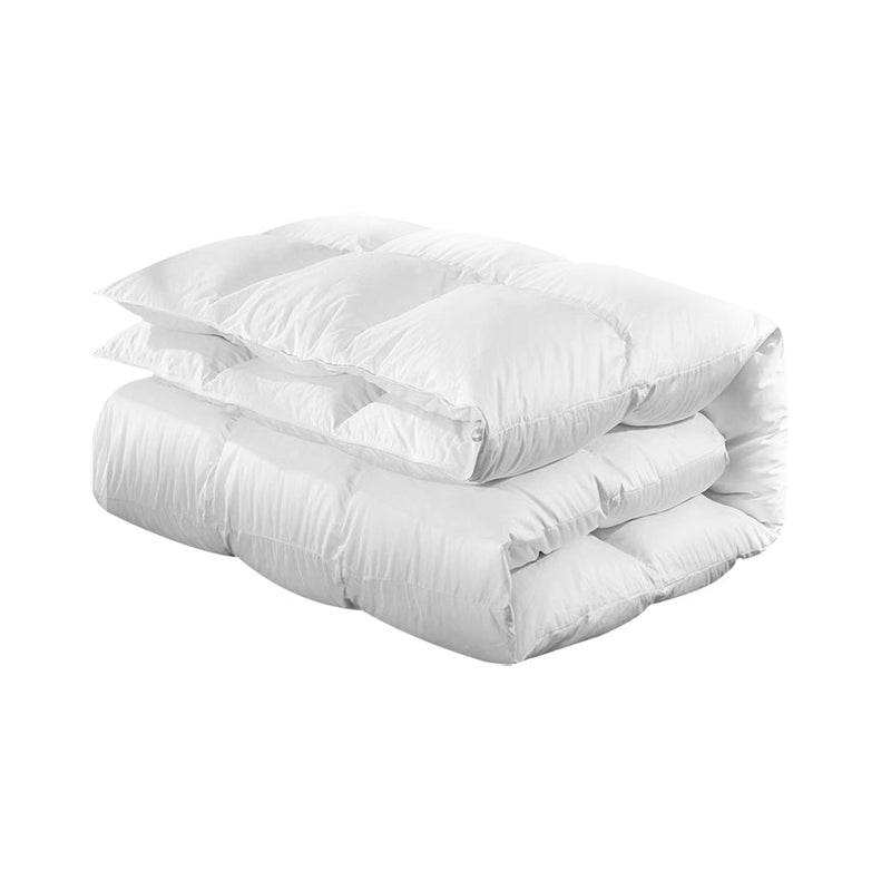 Giselle Bedding 500GSM Goose Down Feather Quilt King - NuSea